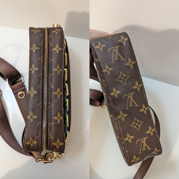 ✨Louis Vuitton✨ monogram trousse 23 clutch converted to crossbody. - Picture 14 of 17